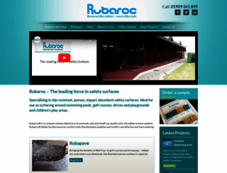 rubarocsafetysurface.com screenshot