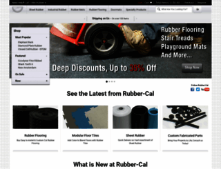 rubber-cal.com screenshot