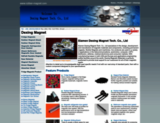 rubber-magnet.com screenshot