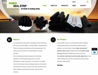 rubber-sealstrip.com screenshot