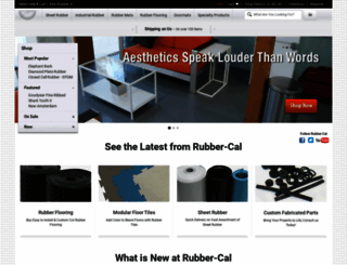 rubbercal.com screenshot