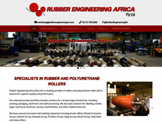rubberengineeringsa.com screenshot