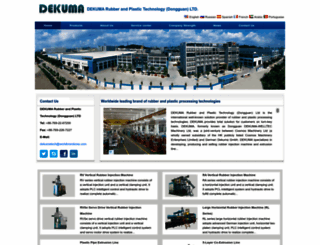rubberinjectionmachines.com screenshot