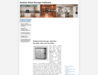 rubbermaidstoragecabinets.weebly.com screenshot
