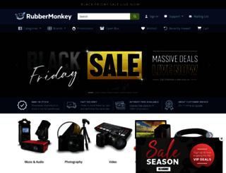 rubbermonkey.com.au screenshot