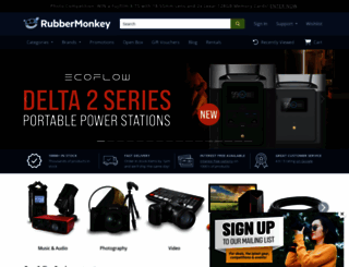rubbermonkey.com screenshot