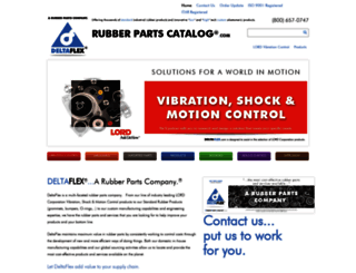 rubberpartscatalog.com screenshot