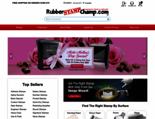 rubberstampchamp.com screenshot