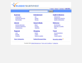rubberstamped.org screenshot