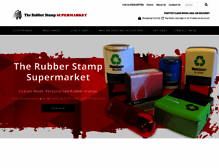 rubberstampsupermarket.co.uk screenshot