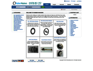rubberwashers.co.uk screenshot