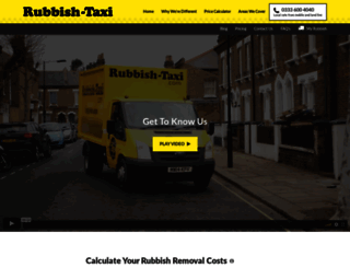 rubbish-taxi.com screenshot