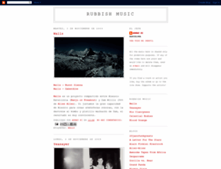 rubbishmusic.blogspot.com screenshot