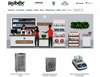 rubex-pharma.fr screenshot
