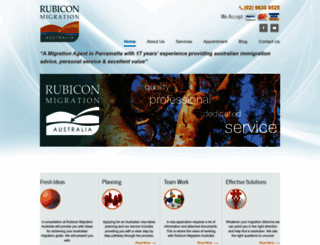 rubiconmigration.com.au screenshot