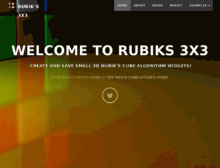rubiks3x3.com screenshot