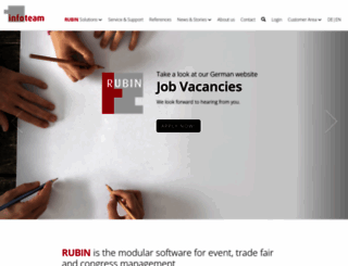 rubin-onlineservicecenter.de screenshot