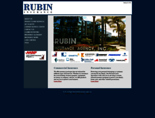 rubininsurance.com screenshot