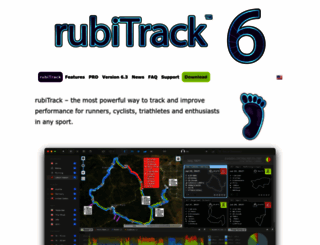 rubitrack.com screenshot