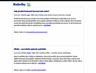 rubriky.cz screenshot