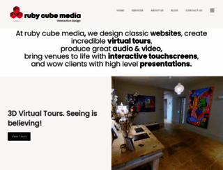 rubycubemedia.com screenshot