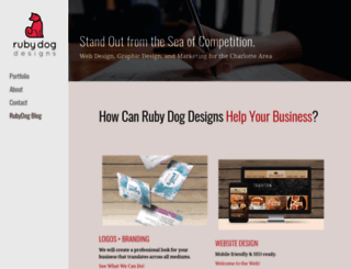 rubydogdesigns.com screenshot