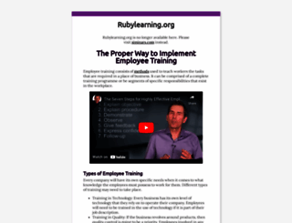 rubylearning.org screenshot