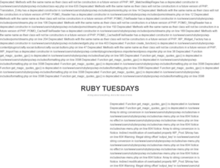 rubytuesdays.co.za screenshot