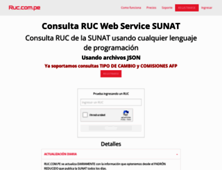 ruc.com.pe screenshot