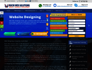 ruchiwebsolutions.com screenshot