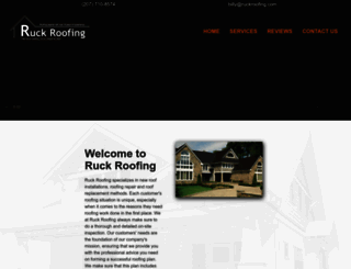ruckroofing.com screenshot