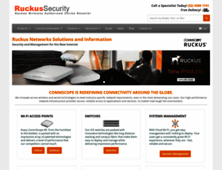 ruckussecurity.com.au screenshot