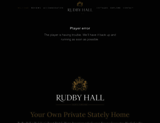 rudbyhall.com screenshot