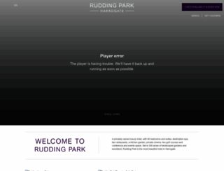 ruddingpark.com screenshot