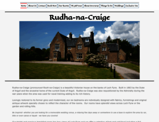 rudha-na-craige.com screenshot