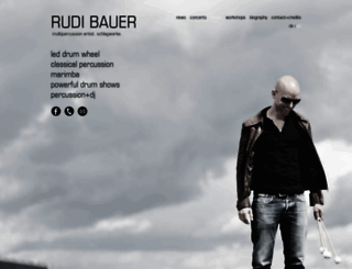 rudibauer.com screenshot