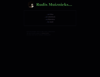 rudism.com screenshot