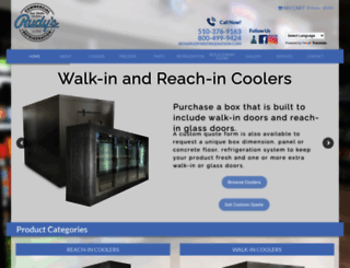 rudysrefrigeration.com screenshot