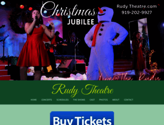 rudytheatre.com screenshot