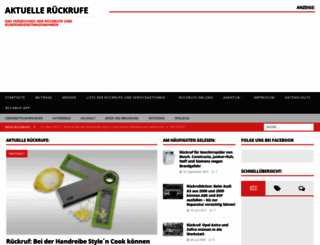 rueckrufe.net screenshot
