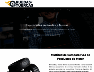ruedasytuercas.net screenshot