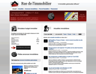 ruedelimmobilier.com screenshot