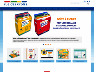 ruedesecoles.com screenshot