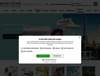 ruedesgoodies.com screenshot
