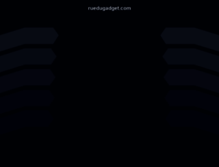 ruedugadget.com screenshot
