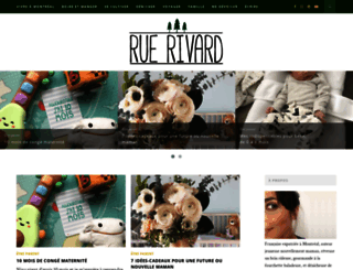 ruerivard.com screenshot