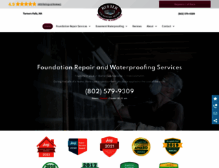 rueterfoundationrepair.com screenshot