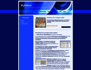 rufident.info screenshot