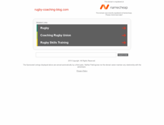 rugby-coaching-blog.com screenshot