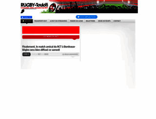 rugby-toulon.com screenshot